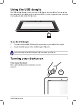 Предварительный просмотр 7 страницы Asus VivoTab TF810C User Manual