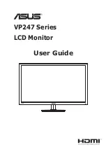 Asus vp247 series User Manual предпросмотр