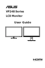 Asus VP248 Series User Manual preview