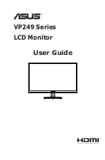 Preview for 1 page of Asus VP249 Series User Manual