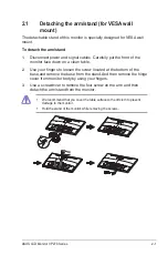 Предварительный просмотр 15 страницы Asus VP278 Series User Manual