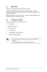 Preview for 10 page of Asus VP289 Series User Manual