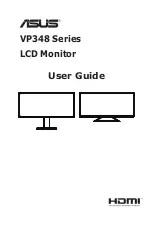 Asus VP348 Series User Manual preview