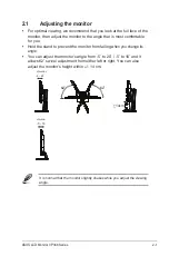 Предварительный просмотр 15 страницы Asus VP348 Series User Manual