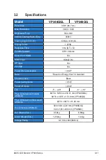 Предварительный просмотр 29 страницы Asus VP348 Series User Manual