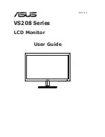 Asus VS208 Series User Manual preview