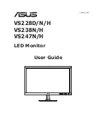 Preview for 1 page of Asus VS228D User Manual