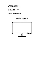 Asus VS228T-P User Manual предпросмотр