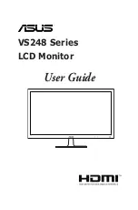 Preview for 1 page of Asus VS248 series User Manual