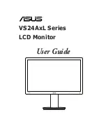 Preview for 1 page of Asus VS24AHL User Manual