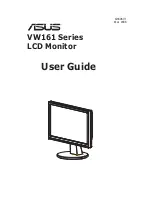 Asus VW161 Series User Manual preview