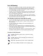 Предварительный просмотр 5 страницы Asus VW190D User Manual