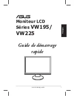 Предварительный просмотр 9 страницы Asus VW195 Series Quick Start Manual