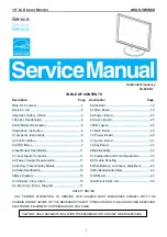 Asus VW198S Service Manual предпросмотр