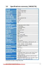 Предварительный просмотр 23 страницы Asus VW202 R Series User Manual