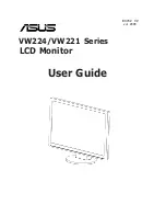 Asus VW221 Series User Manual preview