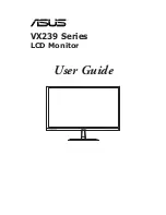 Preview for 1 page of Asus VX239 Series User Manual