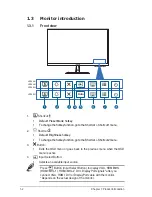 Предварительный просмотр 10 страницы Asus VX249 series User Manual