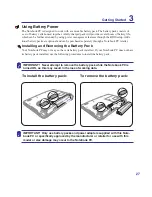 Предварительный просмотр 27 страницы Asus VX5 Hardware User Manual