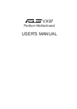 Asus VX97 User Manual preview