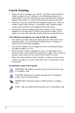 Preview for 8 page of Asus VY249HE User Manual