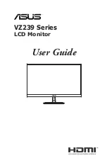 Preview for 1 page of Asus VZ229H User Manual