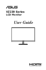 Preview for 1 page of Asus VZ239H User Manual