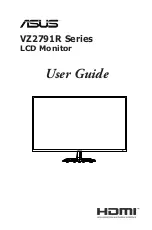 Предварительный просмотр 1 страницы Asus VZ2791R Series User Manual