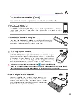 Preview for 55 page of Asus W2J Hardware User Manual