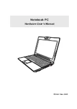 Asus W5F Hardware User Manual preview