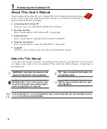 Preview for 6 page of Asus W6F Hardware User Manual