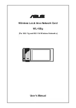 Preview for 1 page of Asus WL-100G User Manual