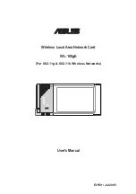 Asus WL-100GE User Manual preview