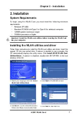 Preview for 7 page of Asus WL-106gM User Manual