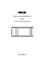 Asus WL-107 User Manual preview