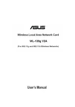 Asus WL-120g V2A User Manual preview