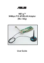 Asus WL-130g User Manual preview