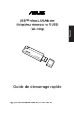 Предварительный просмотр 13 страницы Asus WL 167G Quick Start Manual