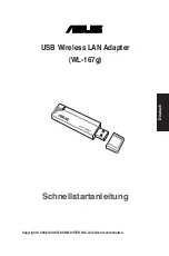 Предварительный просмотр 23 страницы Asus WL 167G Quick Start Manual