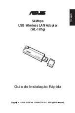 Предварительный просмотр 63 страницы Asus WL 167G Quick Start Manual