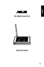 Предварительный просмотр 2 страницы Asus WL 320gE - Wireless Access Point Quick Start Manual