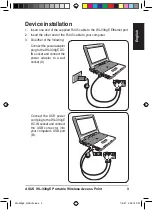 Предварительный просмотр 4 страницы Asus WL-330GE - Wireless Access Point Manual