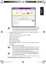 Предварительный просмотр 6 страницы Asus WL-330GE - Wireless Access Point Manual