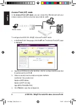 Предварительный просмотр 7 страницы Asus WL-330GE - Wireless Access Point Manual