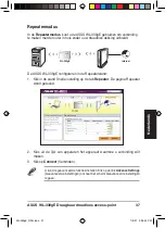 Предварительный просмотр 38 страницы Asus WL-330GE - Wireless Access Point Manual