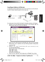 Предварительный просмотр 72 страницы Asus WL-330GE - Wireless Access Point Manual