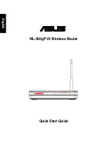 Предварительный просмотр 3 страницы Asus WL-500gP V2 Quick Start Manual