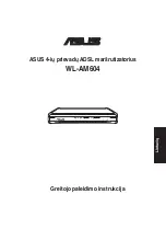 Предварительный просмотр 32 страницы Asus WL-AM604 Quick Start Manual