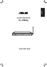 Предварительный просмотр 1 страницы Asus WL-AM604g Quick Start Manual