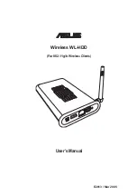 Предварительный просмотр 1 страницы Asus WL-HDD User Manual